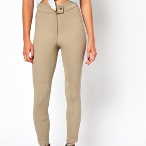 American Apparel tan riding pants